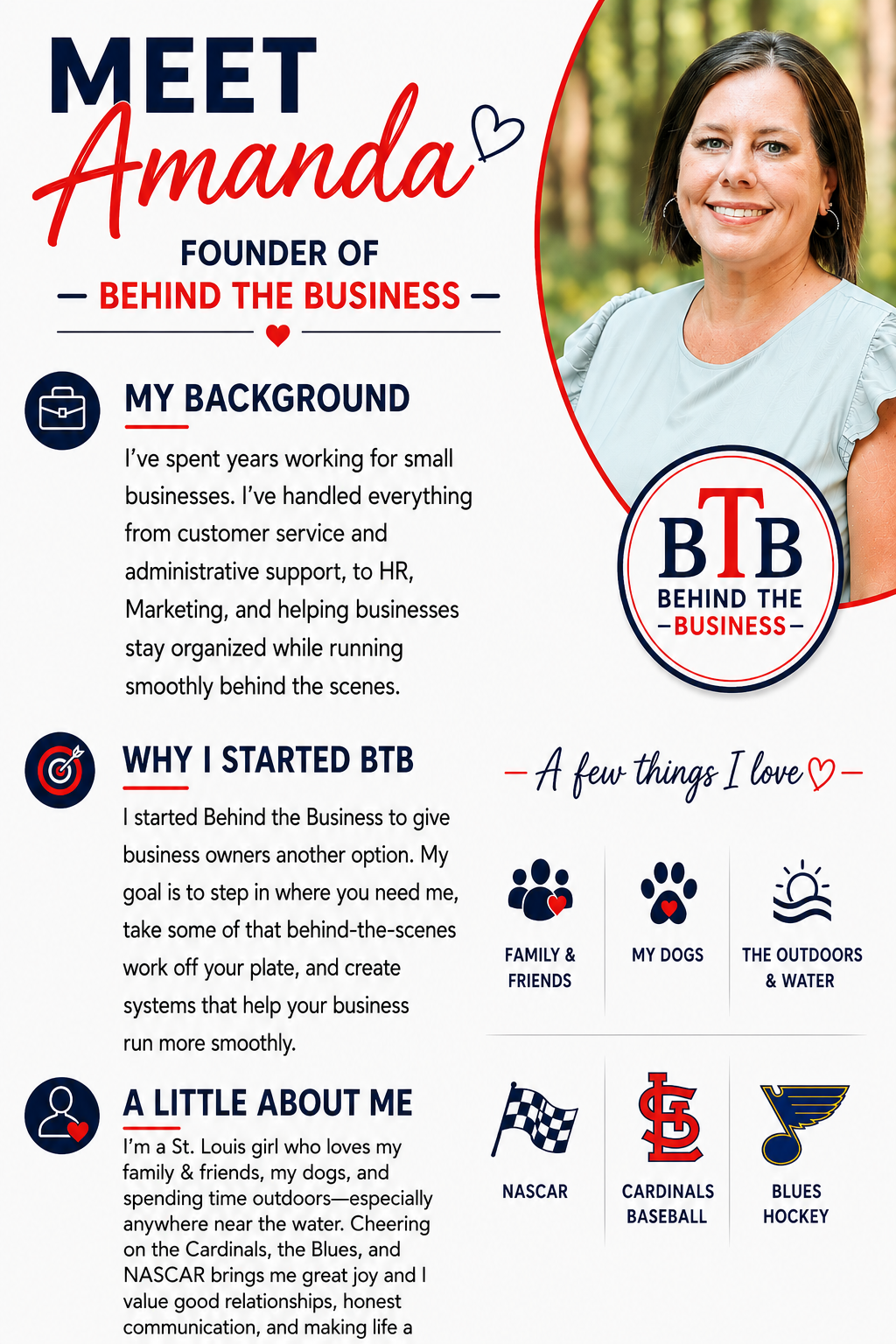 Meet Amanda, owner of Behind the Business